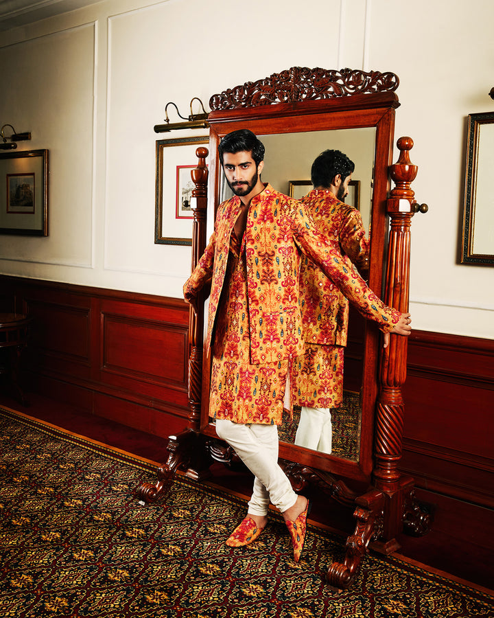 Niaz Kurta and Jacket set