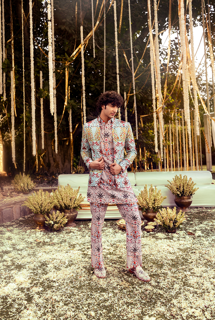 KALANDAR KURTA & INDO JACKET SET