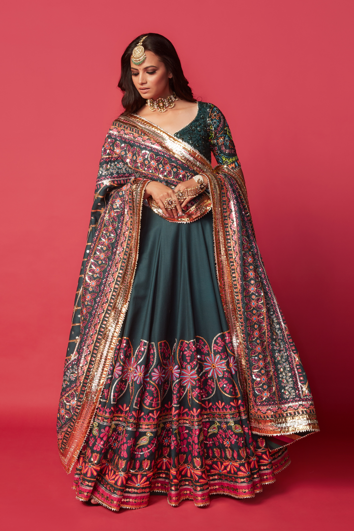 Mahjabeen Anarkali Set