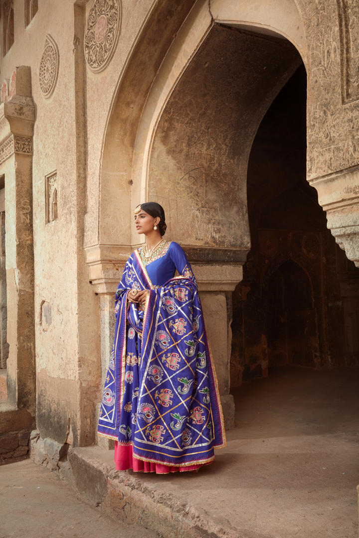 Neelkamal Anarkali Set