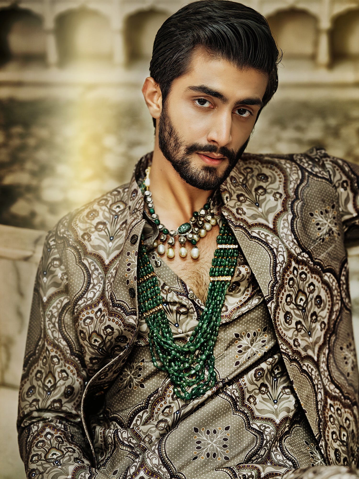 Gamal Kurta and Jacket Set