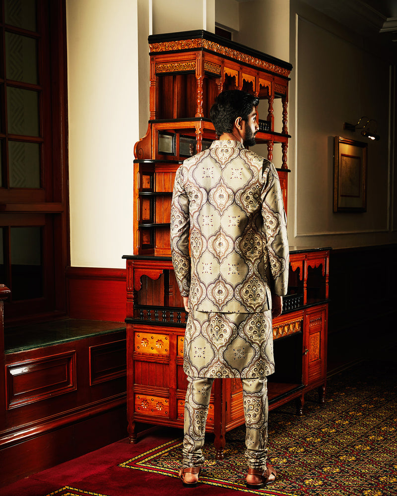 Gamal Kurta and Jacket Set