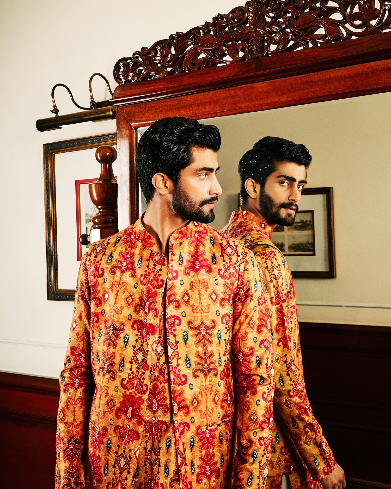 Niaz Kurta and Jacket set