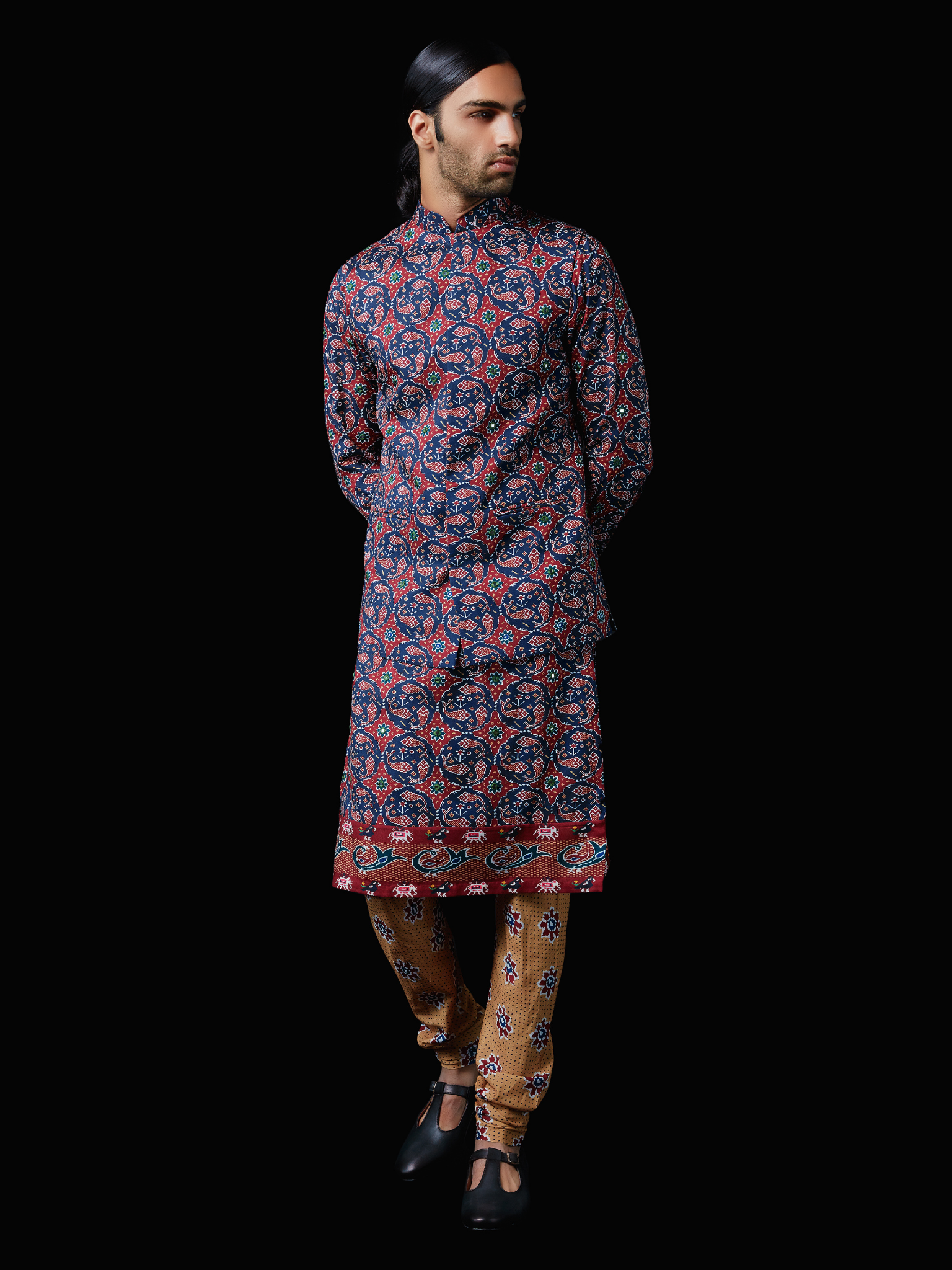 Matsya Kurta & Churridar with Bandhi Set