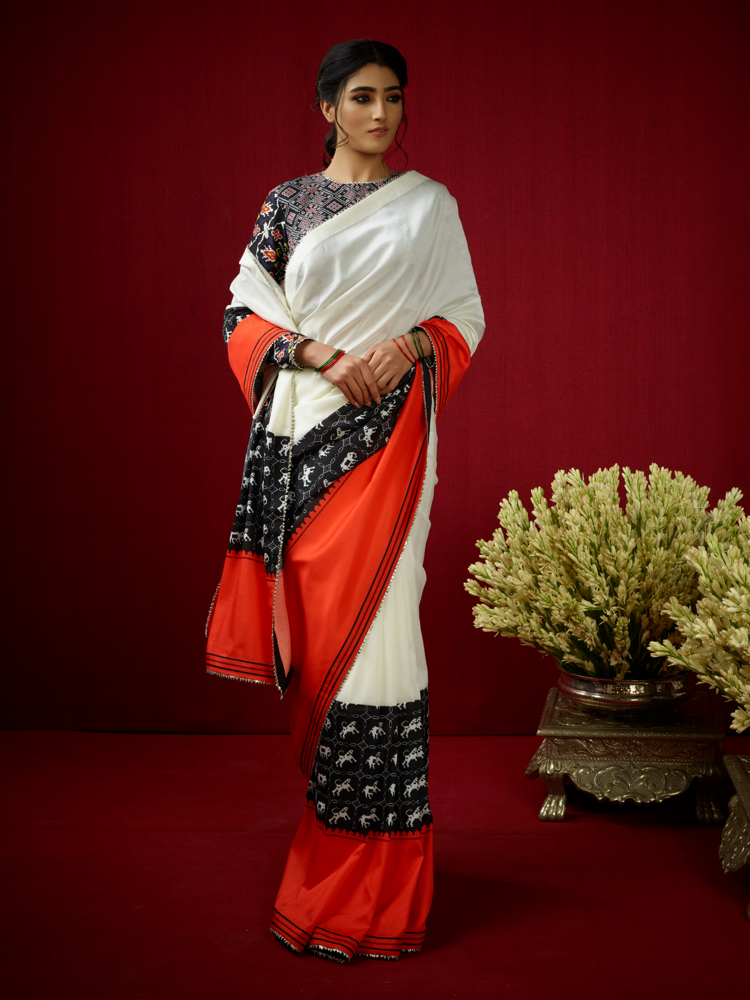 Zoha Saree & Blouse Set