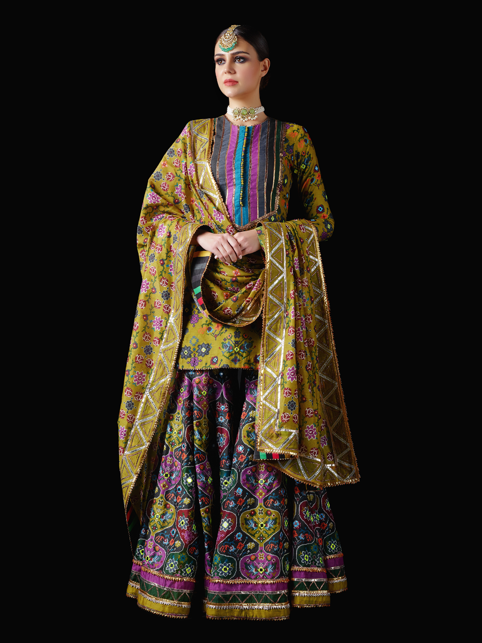 Anar Kurta with Garara