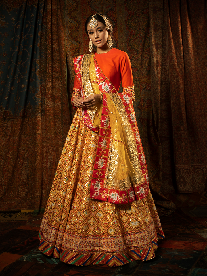 Gul-e-Ashrafi Lehenga