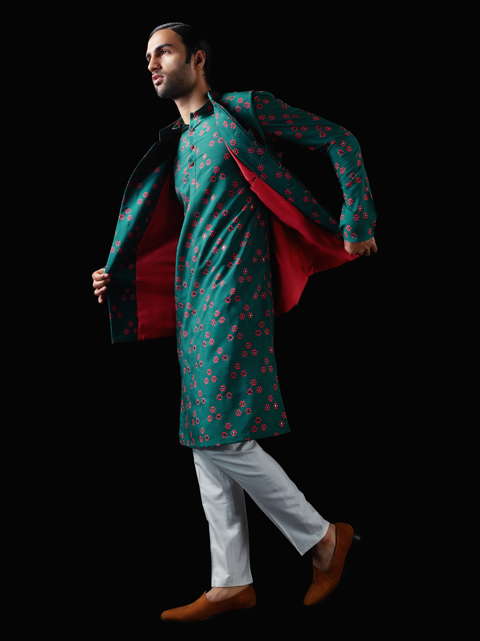 Itra Kurta & Pant Set with Bandhi