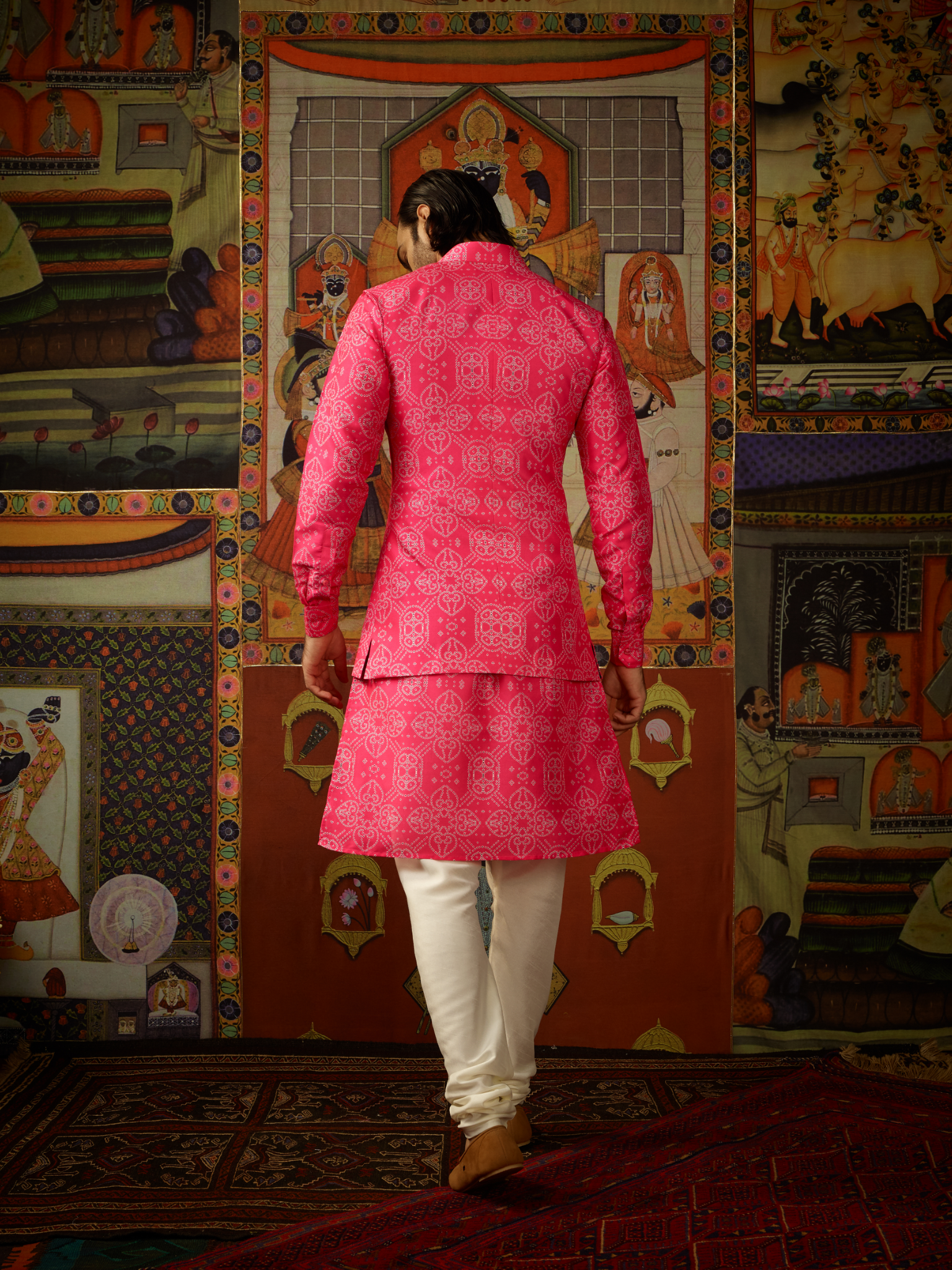 Taqreeb Kurta & Churridar Set with Bandhi