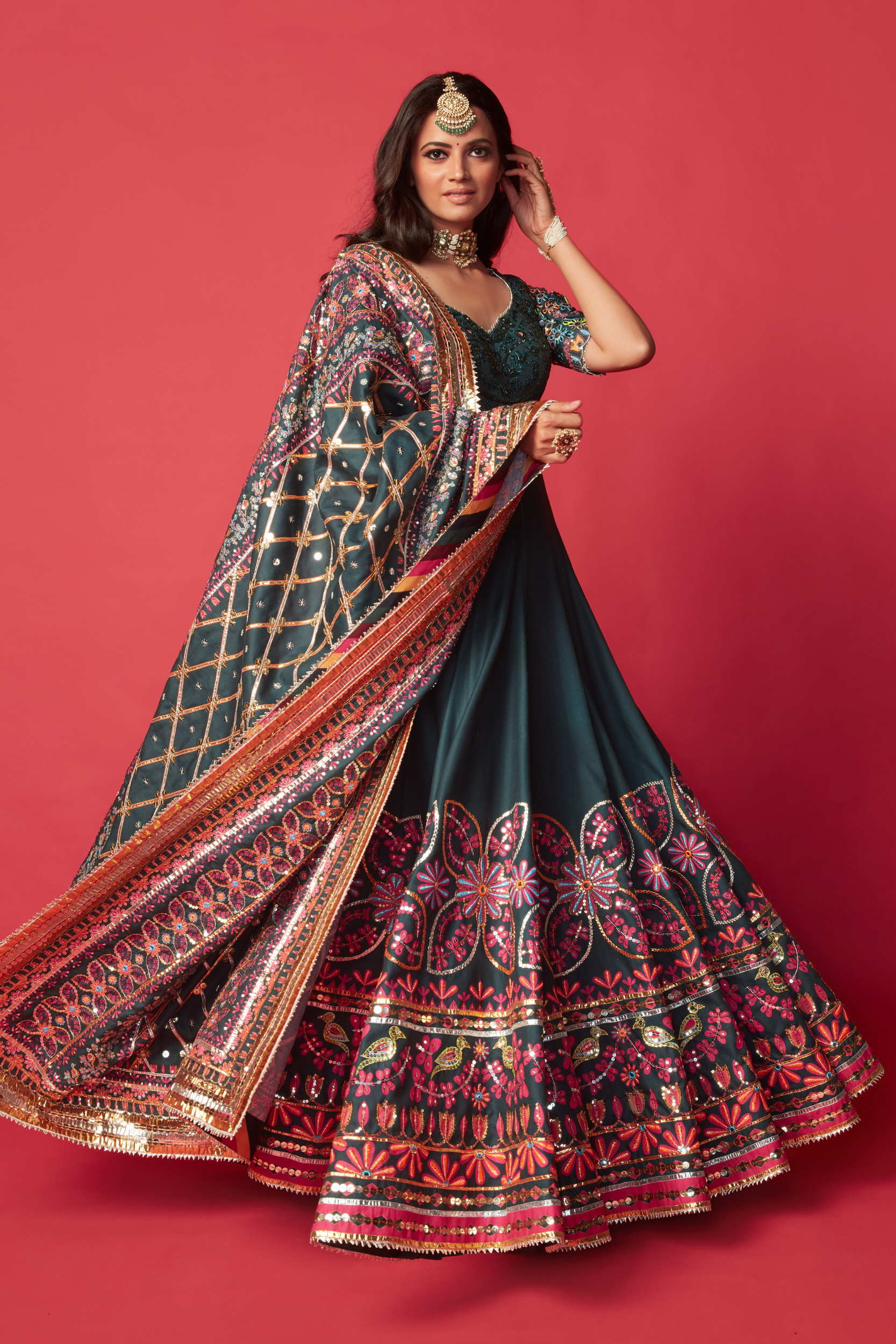 Mahjabeen Anarkali Set