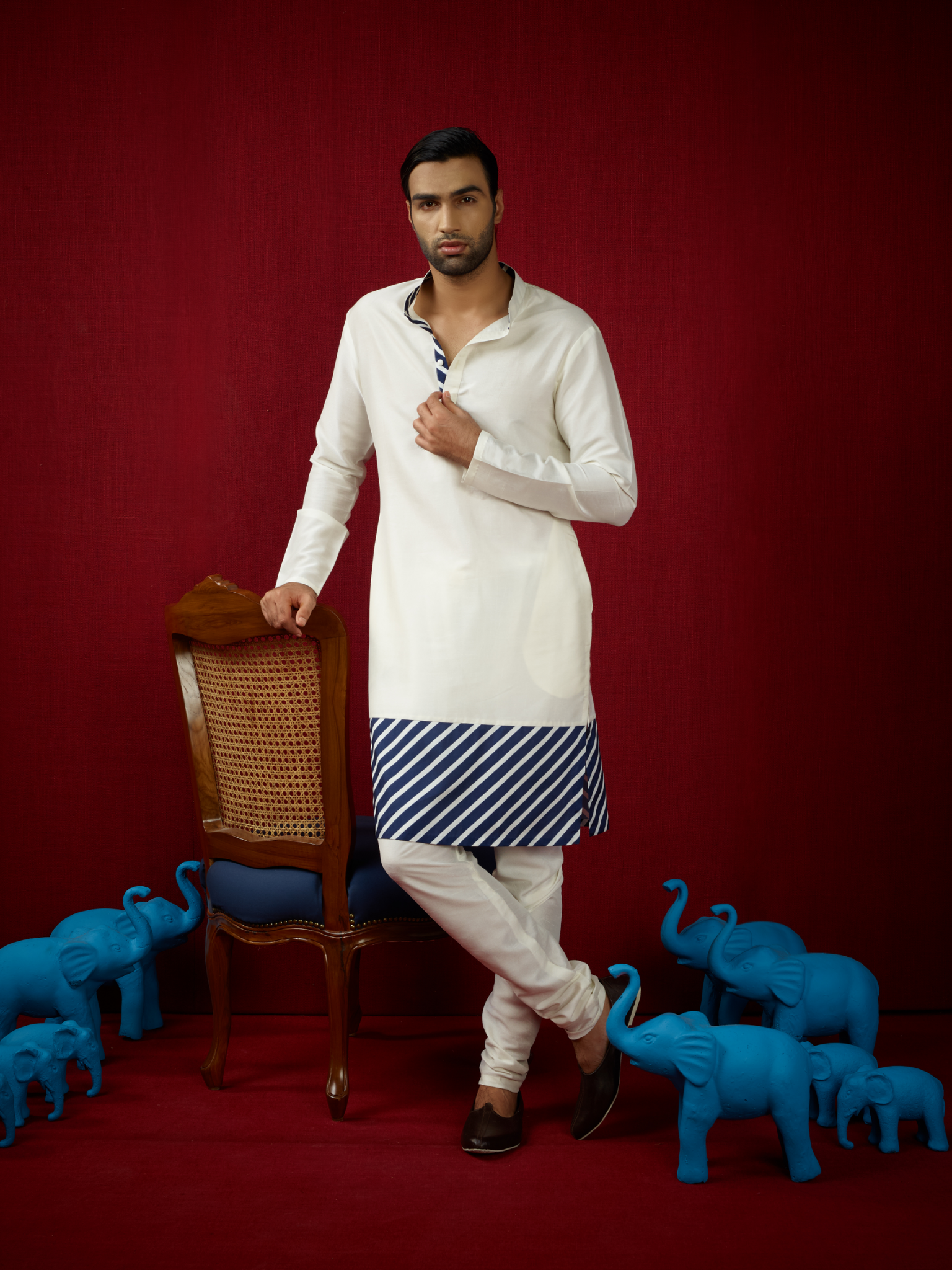 Neel Kurta & Churidar Set