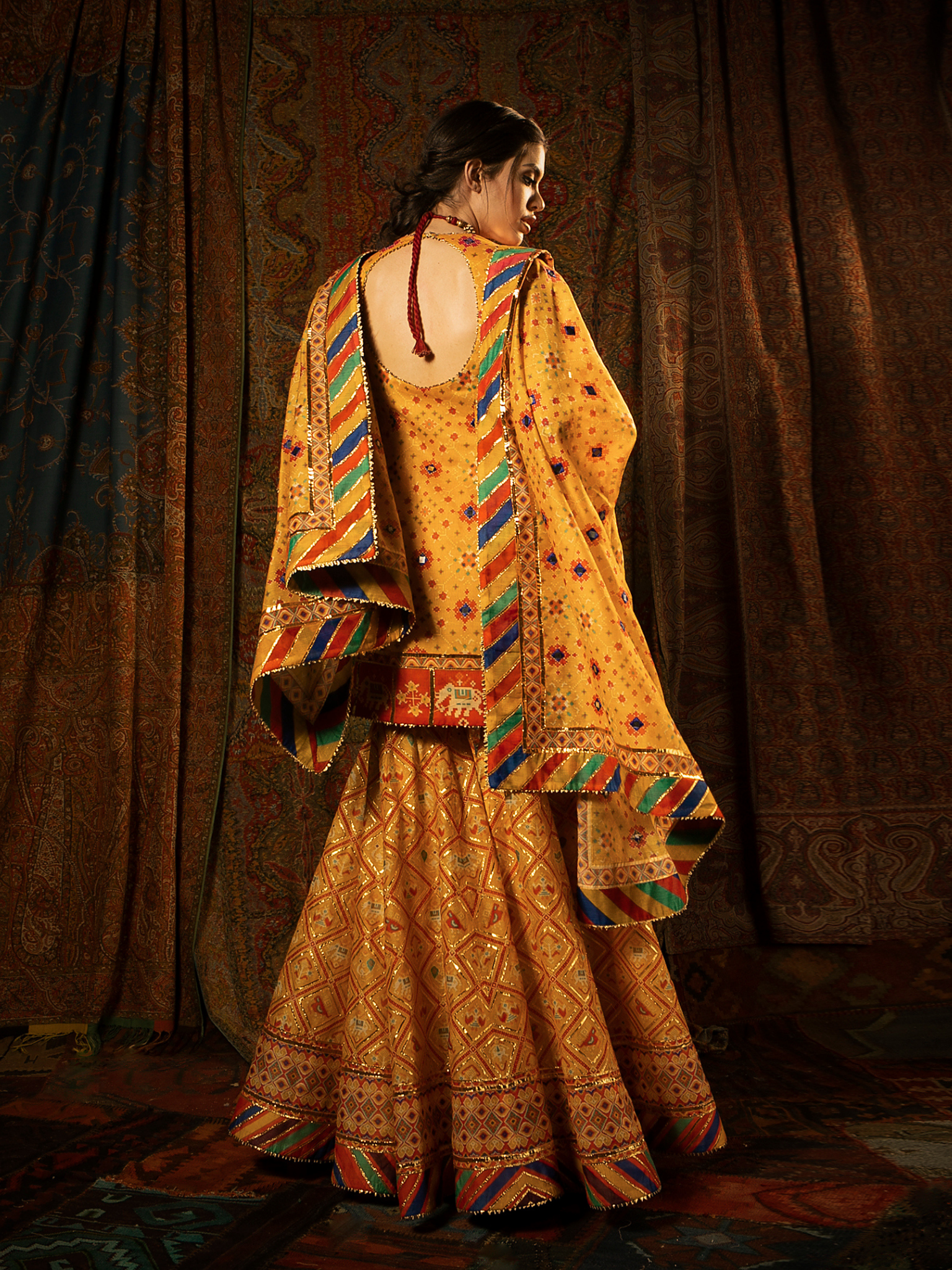 Uptan Kurta with Garara