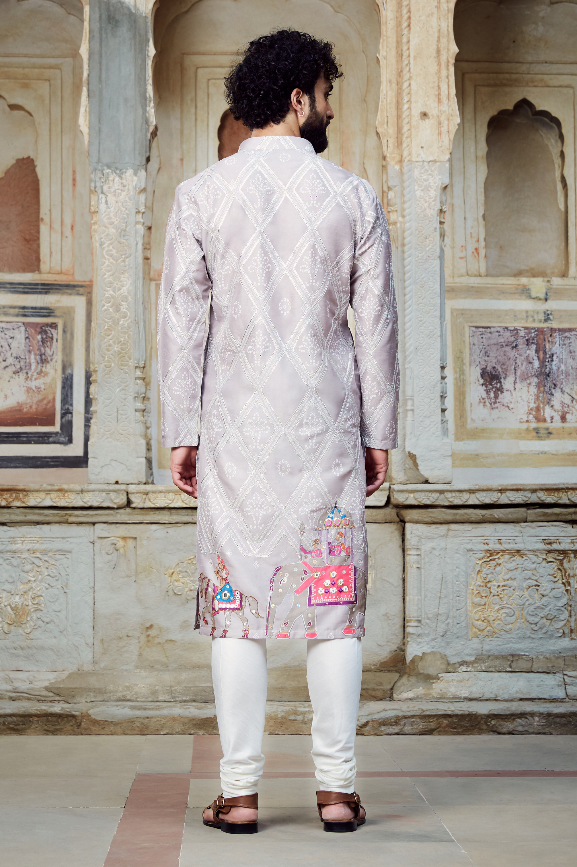 Baraat Kurta and Churidar Set