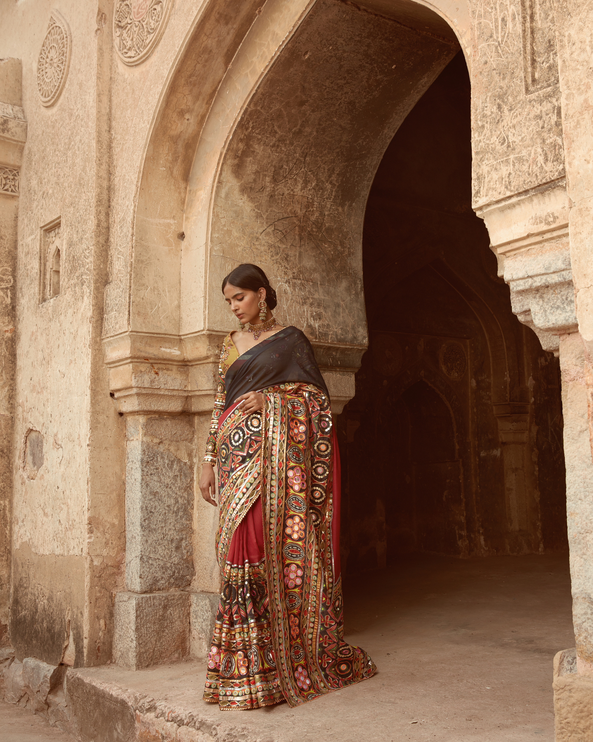 Maya Sari with Blouse