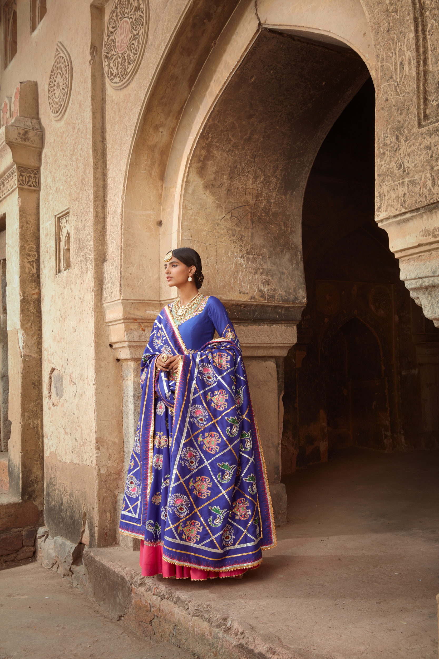 Neelkamal Anarkali Set