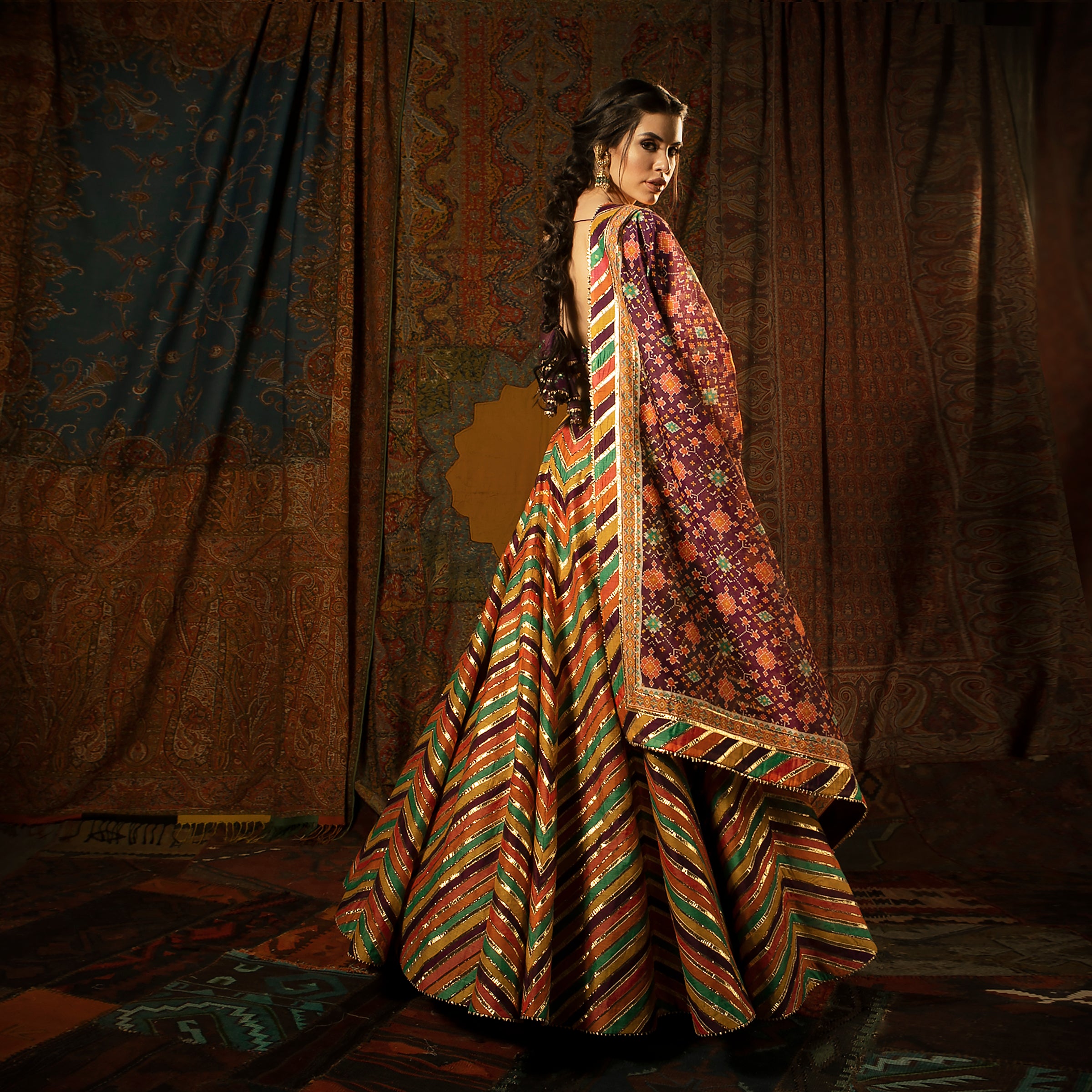 Rang Malhaar Lehenga