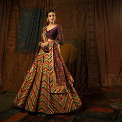 Rang Malhaar Lehenga